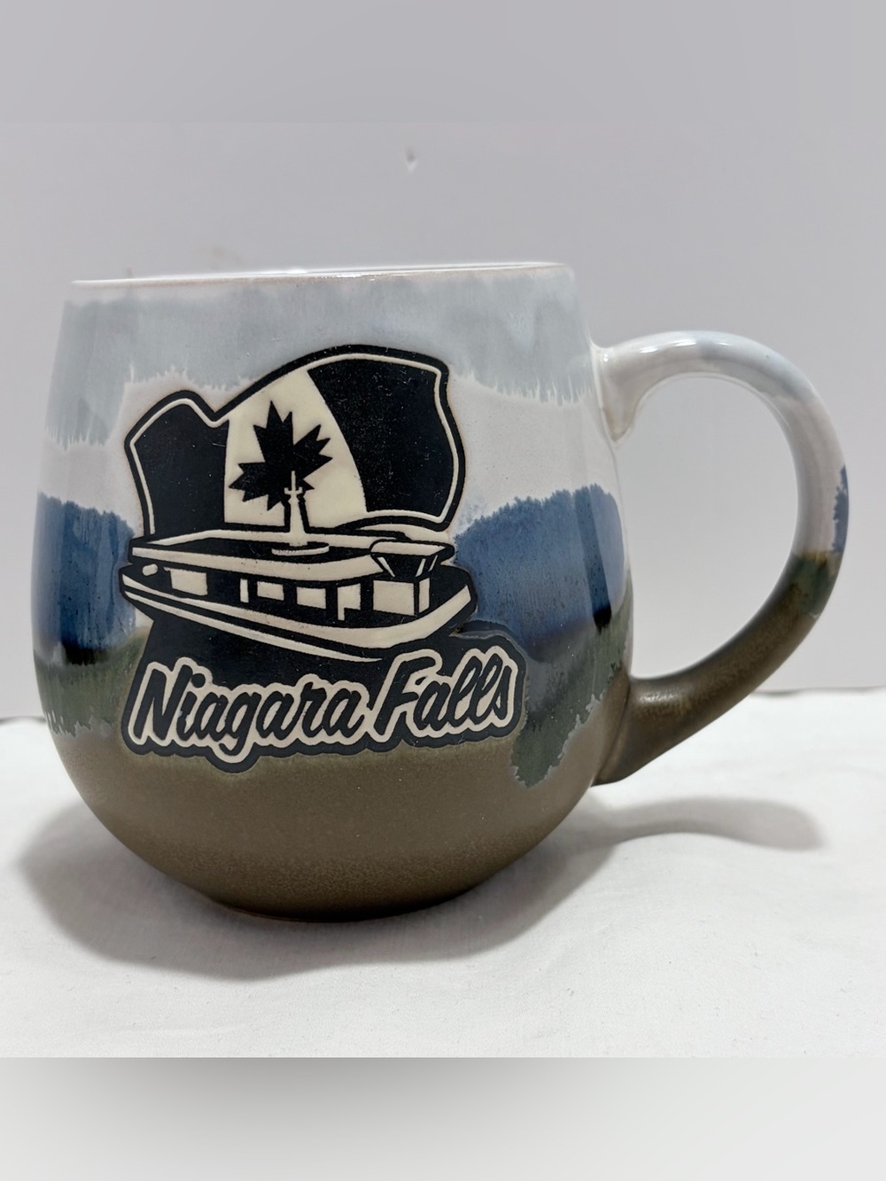 Niagara Falls Souvenir Coffee Mug Pottery NWT
